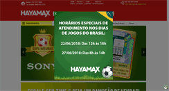 Desktop Screenshot of hayamax.com.br